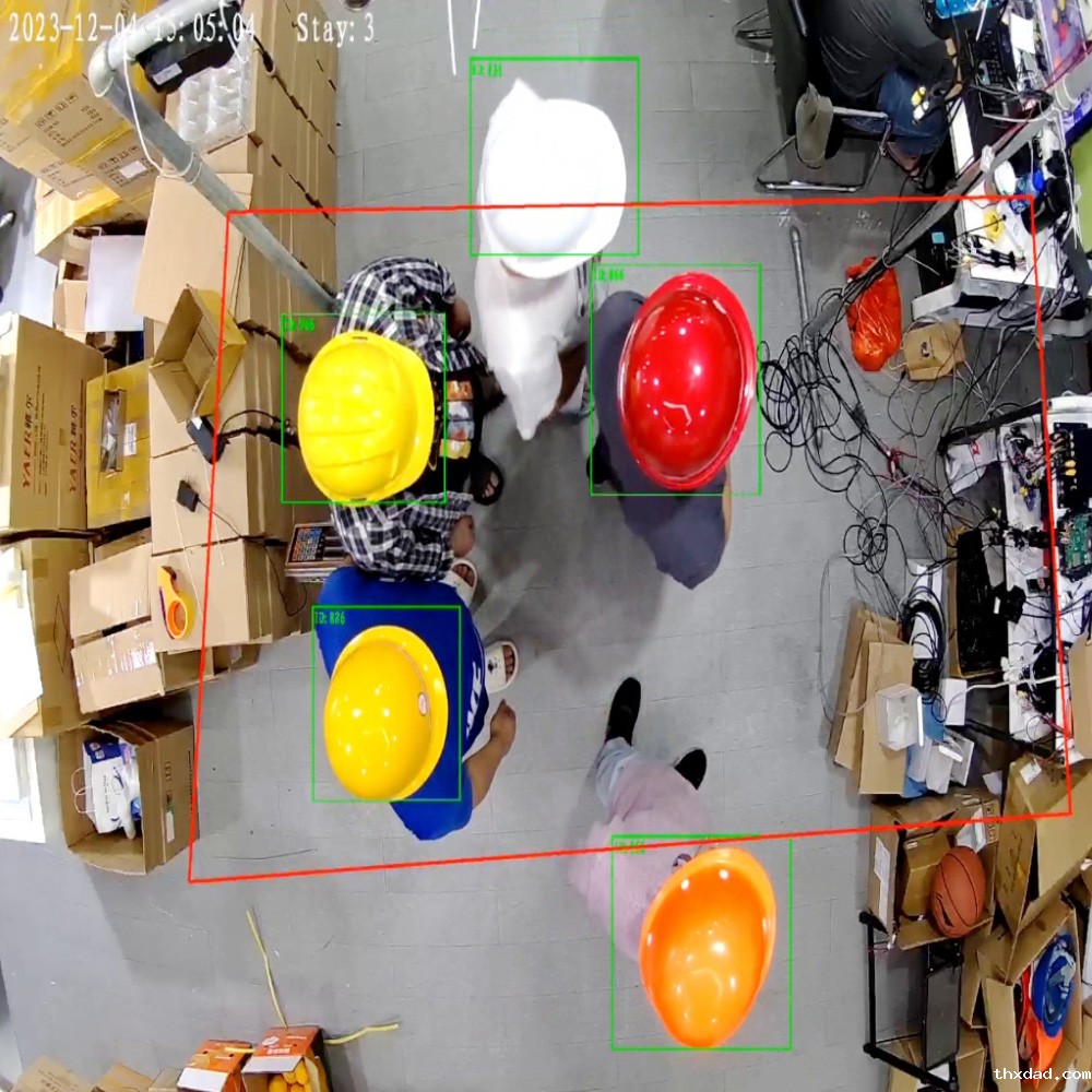 工人安全帽识别系统